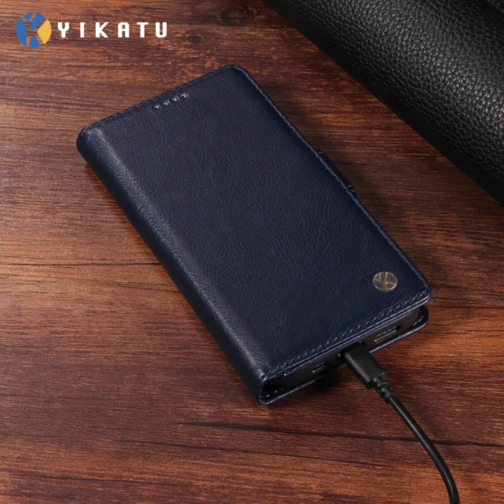 Flip Case Leren Xiaomi 17 Yikatu Vintage Design