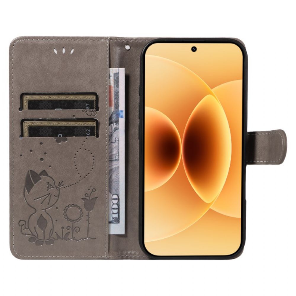 Folio-hoesje Xiaomi 17 Kat En Bij