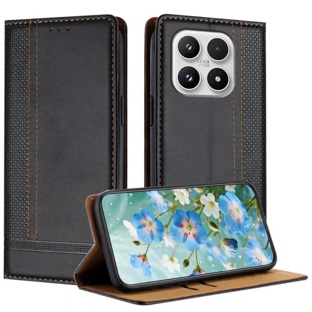 Folio-hoesje Xiaomi 17 Rasterpatroon