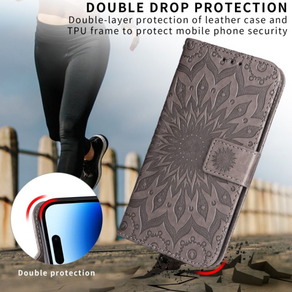 Folio-hoesje Xiaomi 17 Telefoonhoesje Mandala