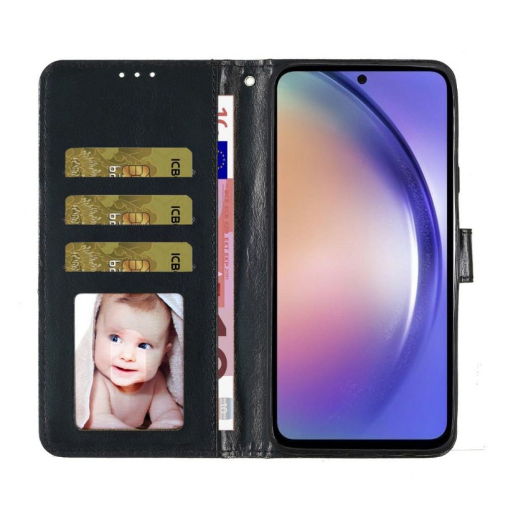Folio-hoesje Xiaomi 17 Telefoonhoesje Pailletten