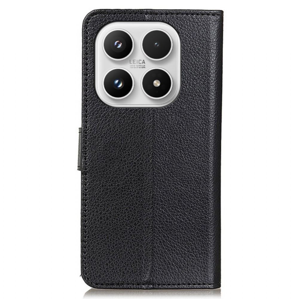 Folio-hoesje Xiaomi 17 Telefoonhoesje Traditioneel Kunstleer