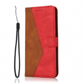 Folio-hoesje Xiaomi 17 Tweekleurig