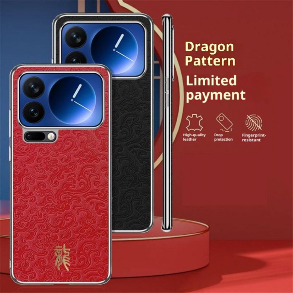 Hoesje Voor Xiaomi 17 Drakenpatroon