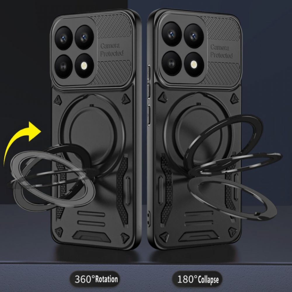 Hoesje Voor Xiaomi 17 Magnetisch Met Draaibare Standaard