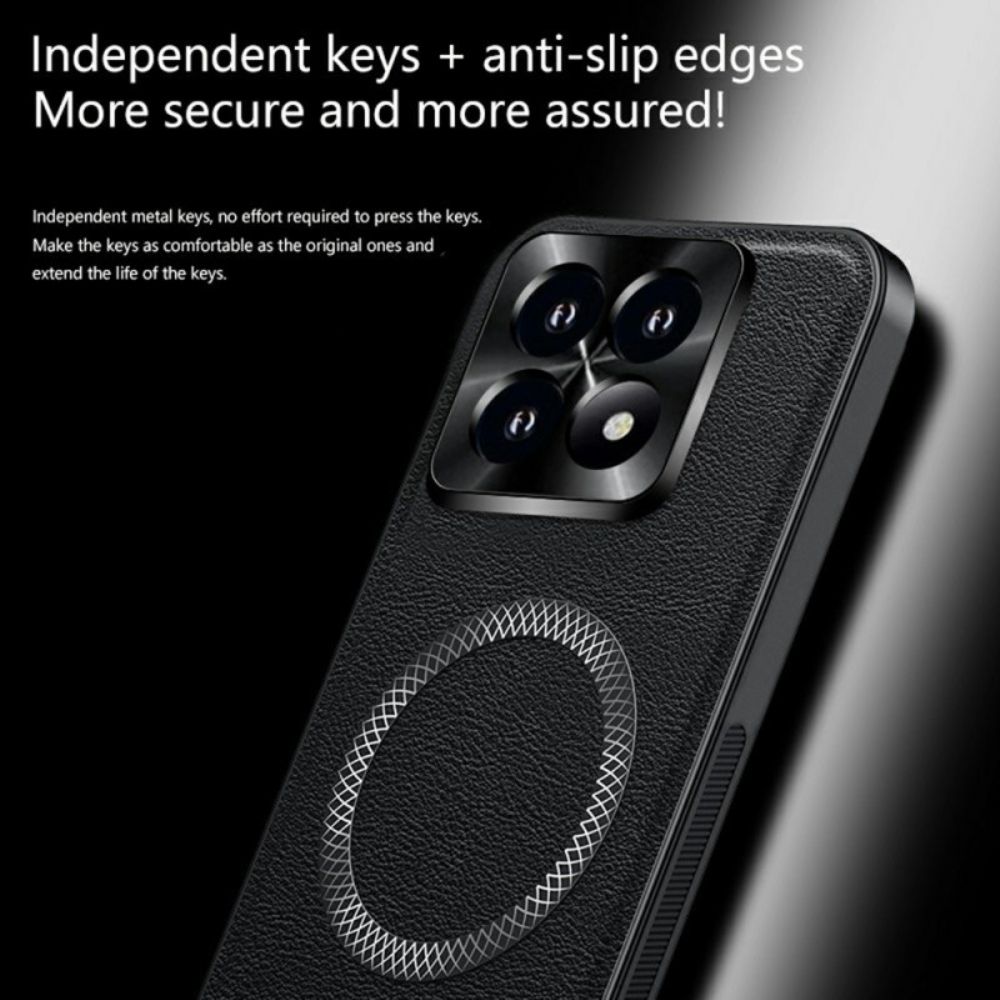 Hoesje Voor Xiaomi 17 Magsafe Lederlook