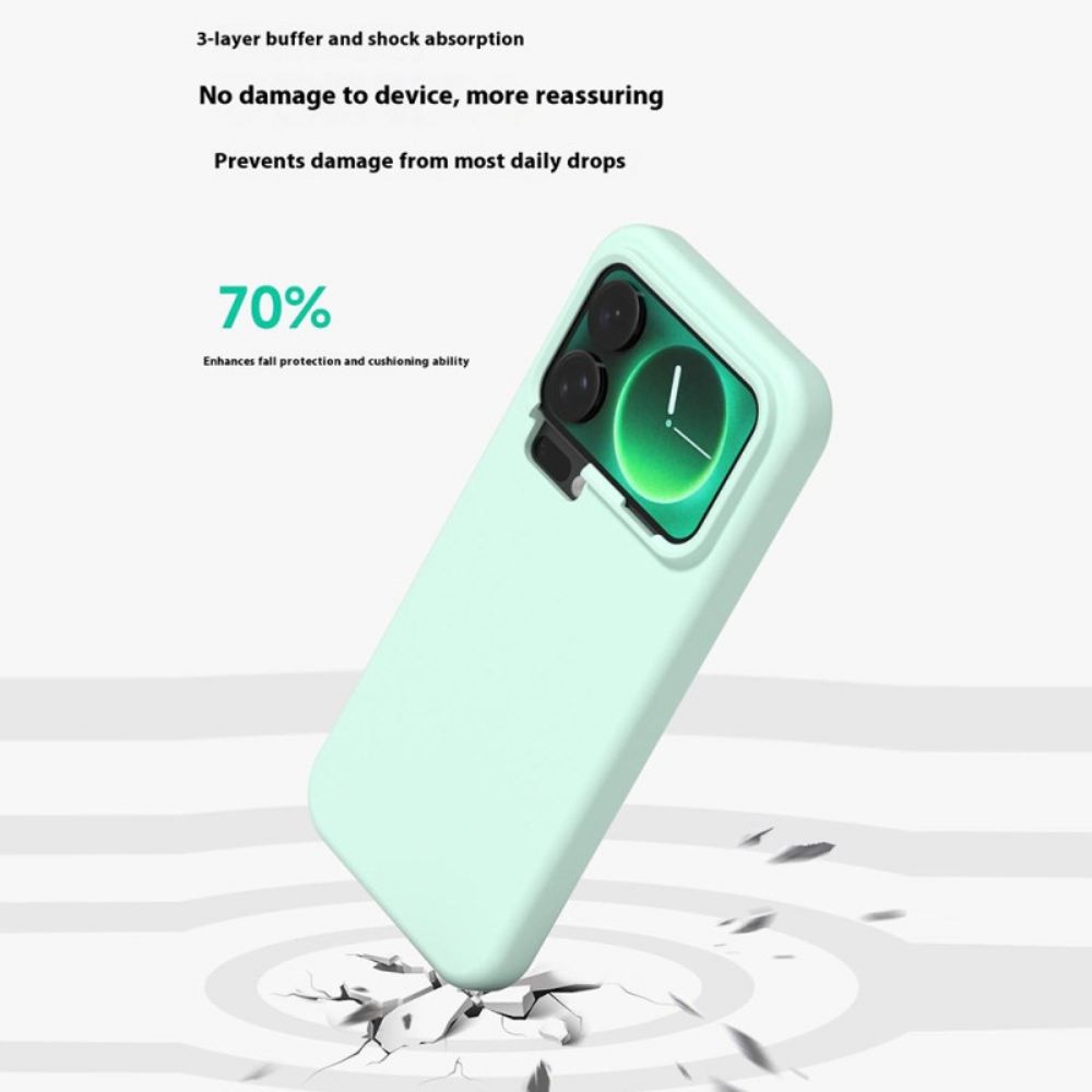 Hoesje Voor Xiaomi 17 Vloeibare Siliconen