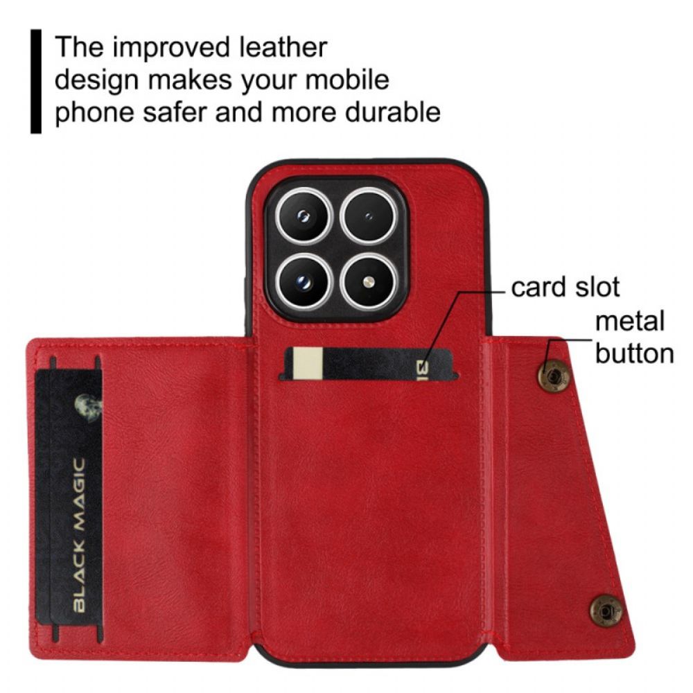 Hoesje Xiaomi 17 Kaarthouder En Standaard