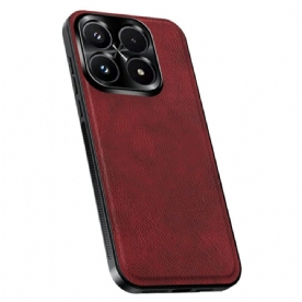 Hoesje Xiaomi 17 Lederlook Bescherming Hoesje