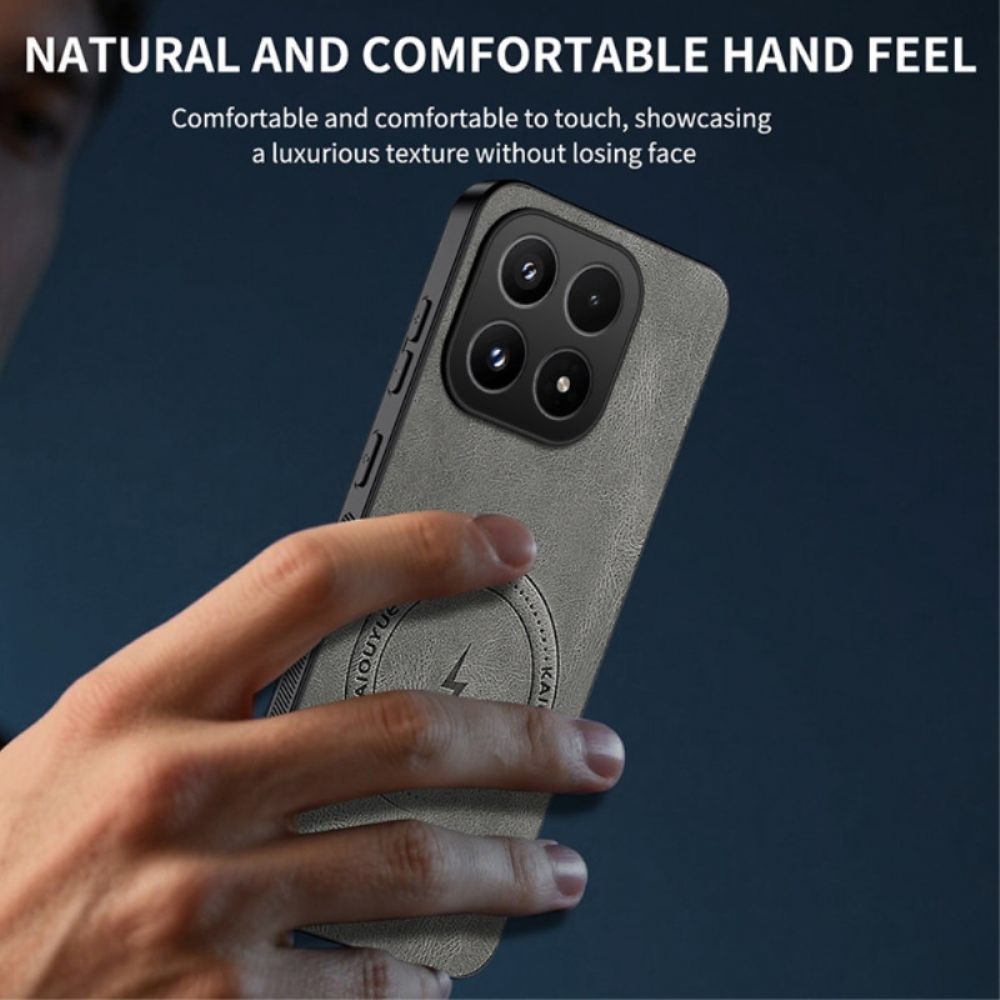 Hoesje Xiaomi 17 Magsafe Lederlook