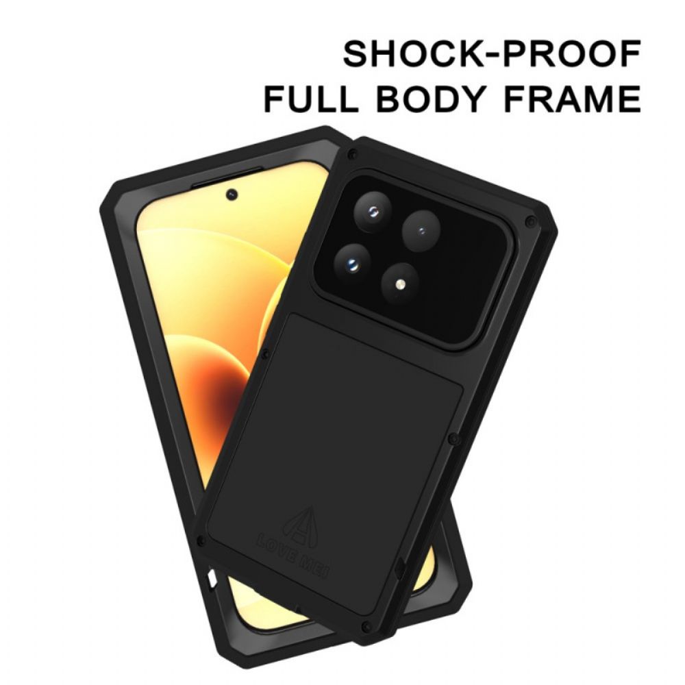 Hoesje Xiaomi 17 Schermbeschermer Van Gehard Glas Love Mei