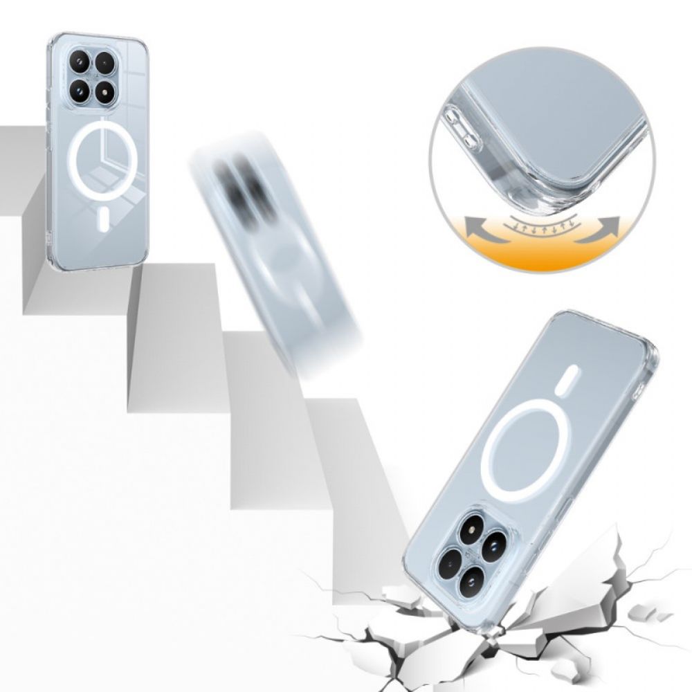 Hoesje Xiaomi 17 Versterkt Transparant Magnetisch