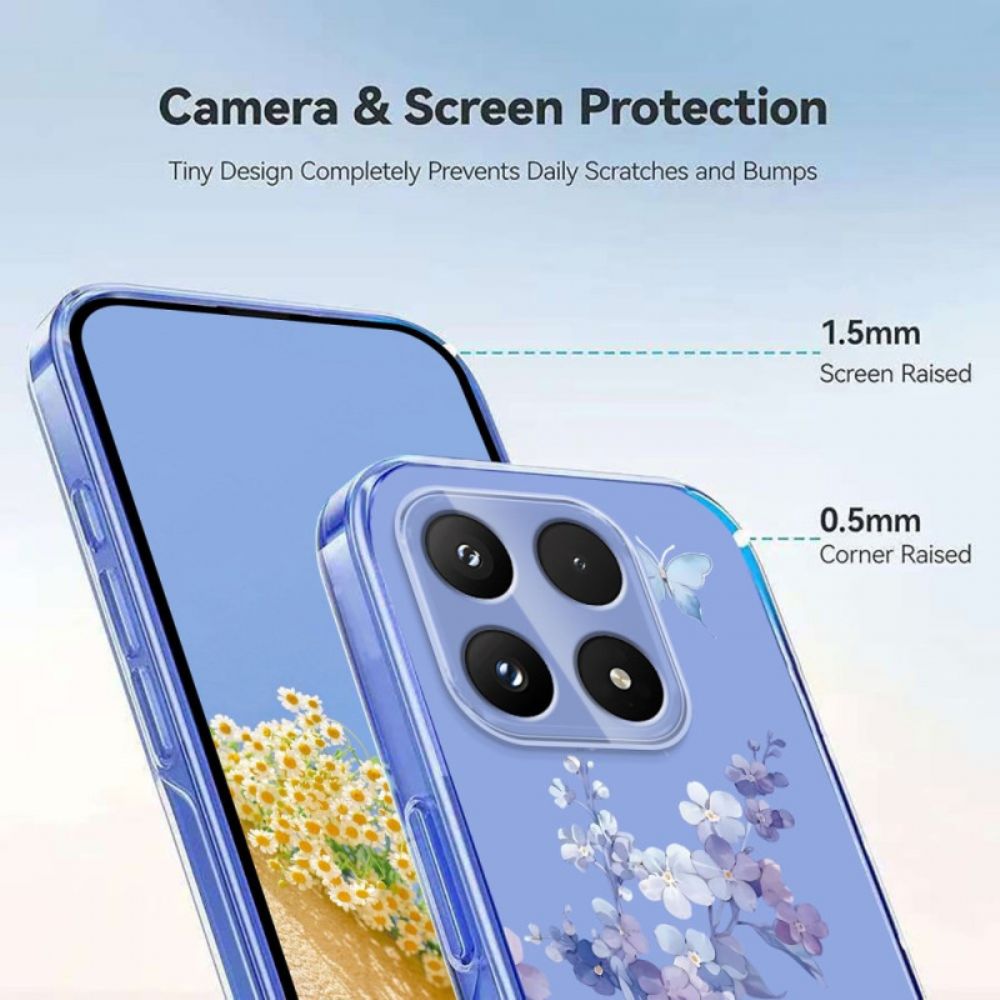 Hoesje Xiaomi 17 Vlinders En Bloemen Bescherming Hoesje