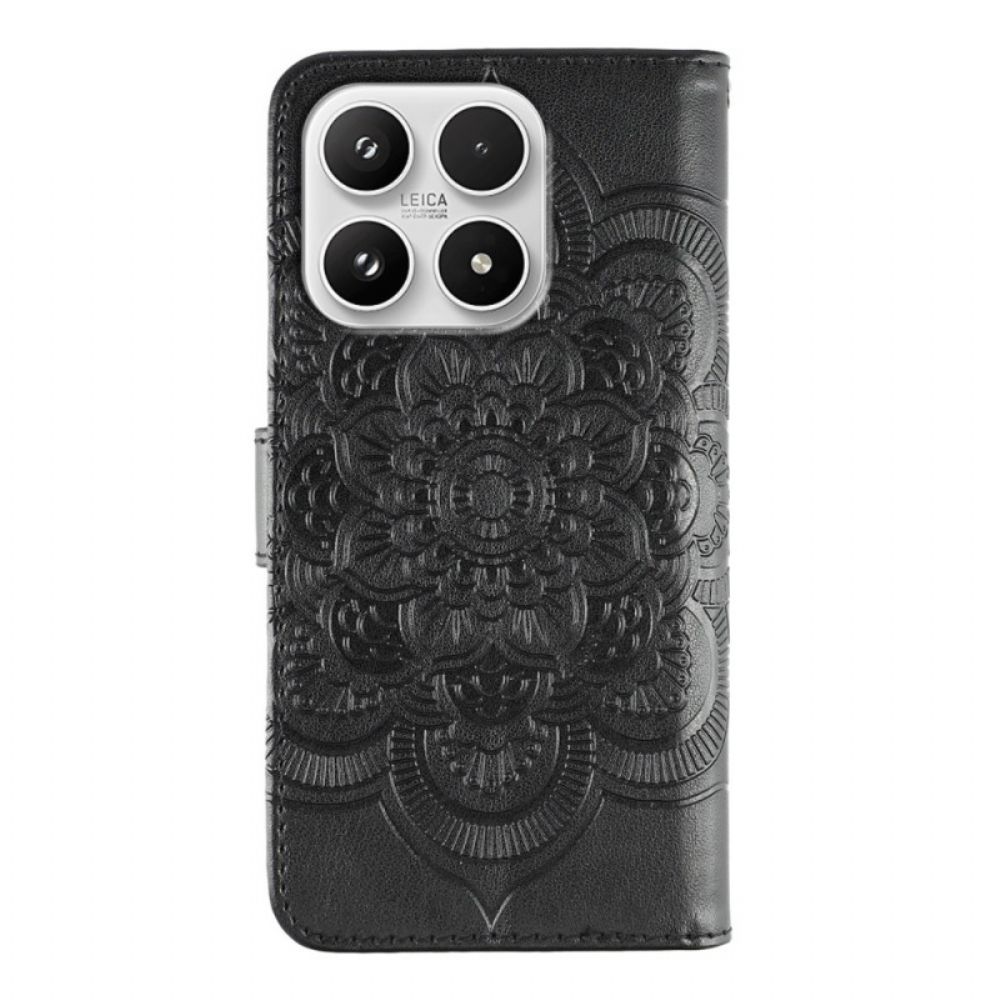 Leren Hoesje Voor Xiaomi 17 Mandala-patroon