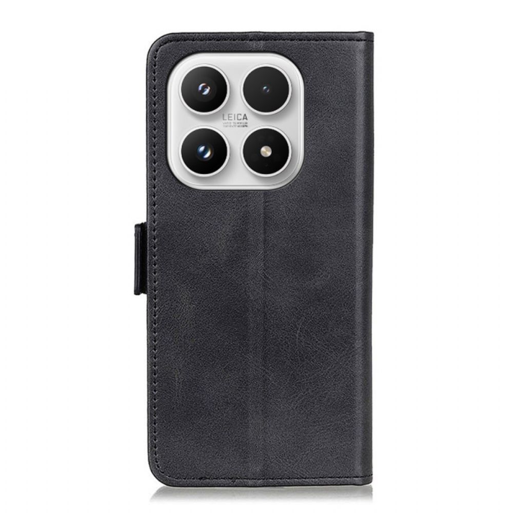 Leren Hoesje Xiaomi 17 Dubbele Sluiting Bescherming Hoesje