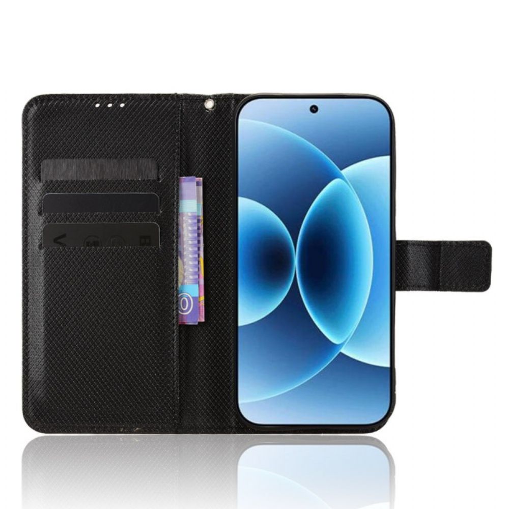 Leren Hoesje Xiaomi 17 Gestructureerd Kunstleer Bescherming Hoesje