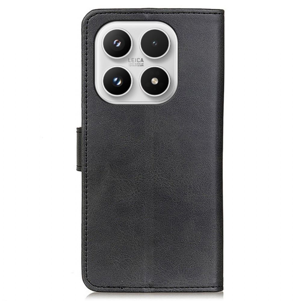 Leren Hoesje Xiaomi 17 Mat Kunstleer Bescherming Hoesje