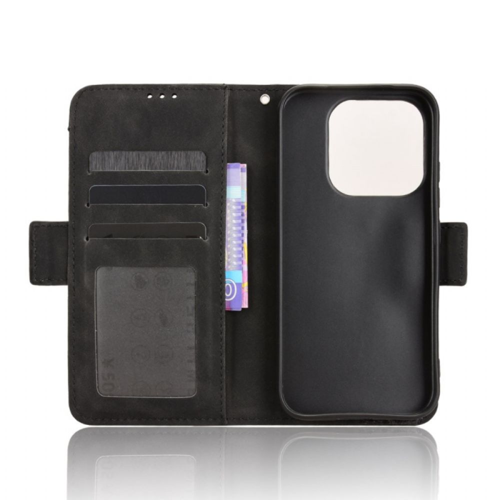 Leren Hoesje Xiaomi 17 Meerdere Kaarten Bescherming Hoesje