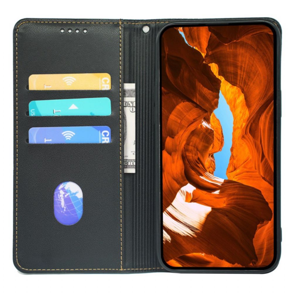 Xiaomi 17 Flip-cover Met Klavertjes Vier