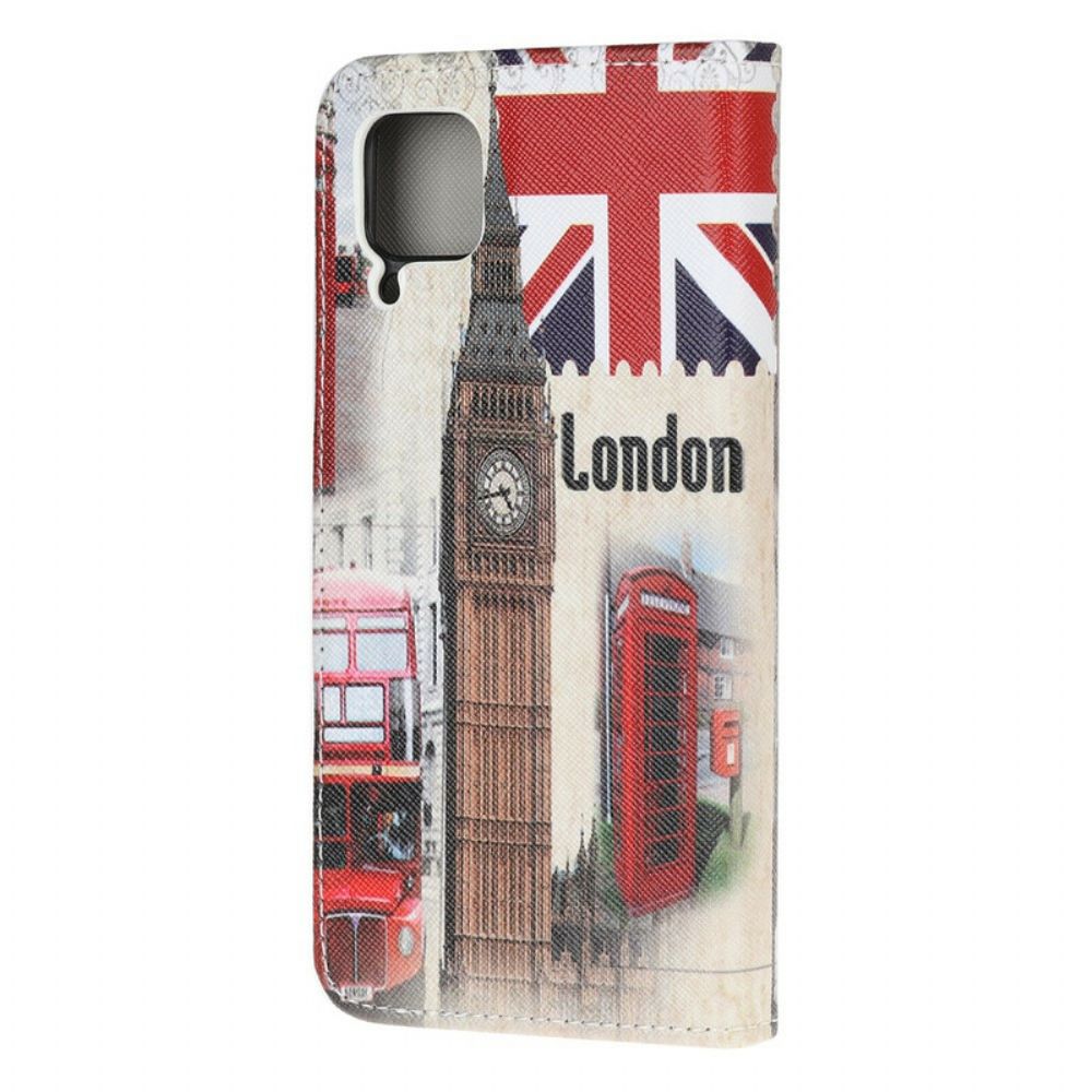 Folio-hoesje voor Huawei P40 Lite Londen Leven
