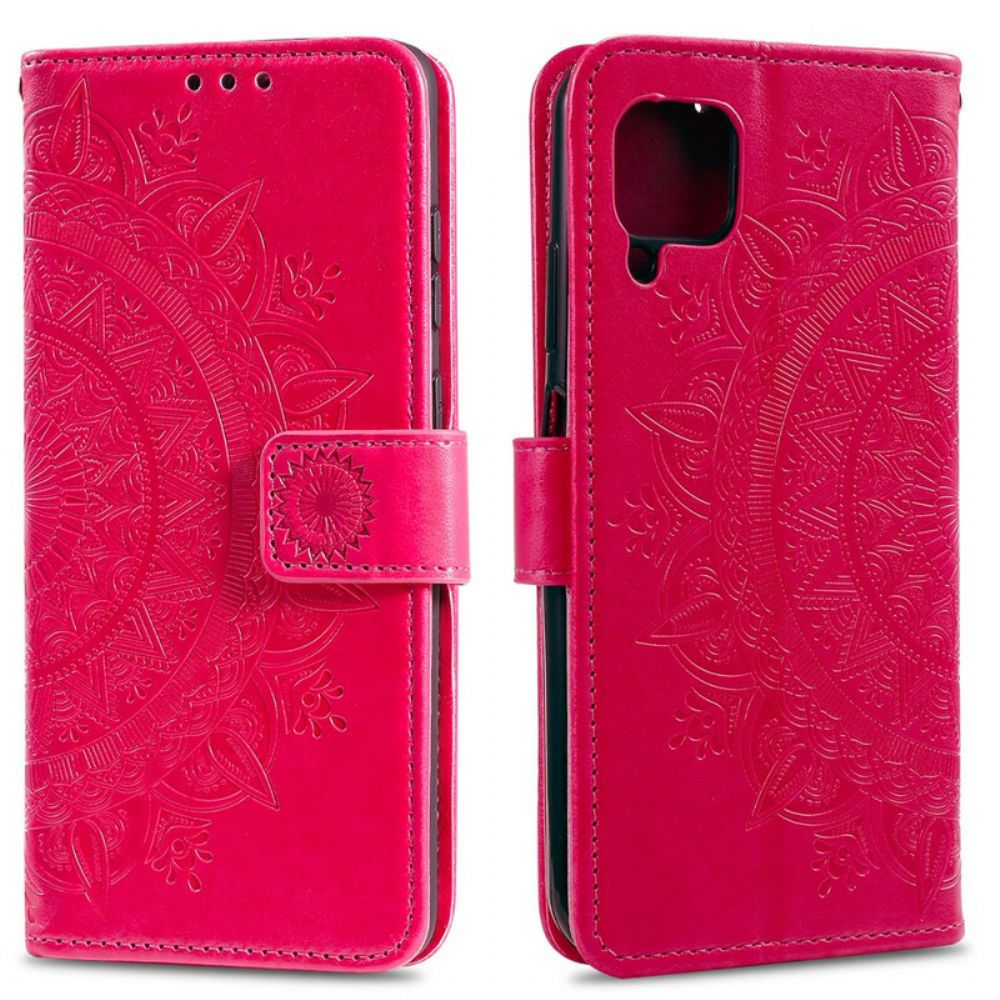 Folio-hoesje voor Huawei P40 Lite Zon Mandala