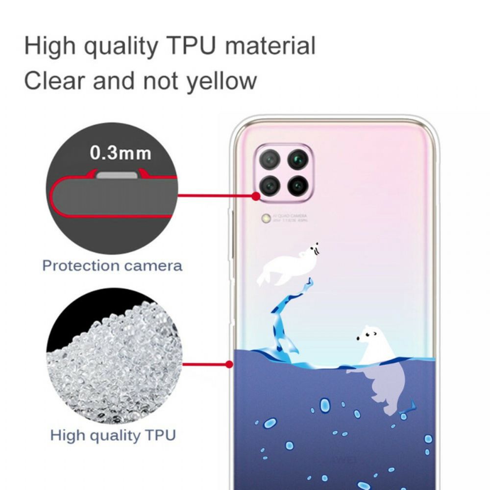 Hoesje voor Huawei P40 Lite Zeespelen