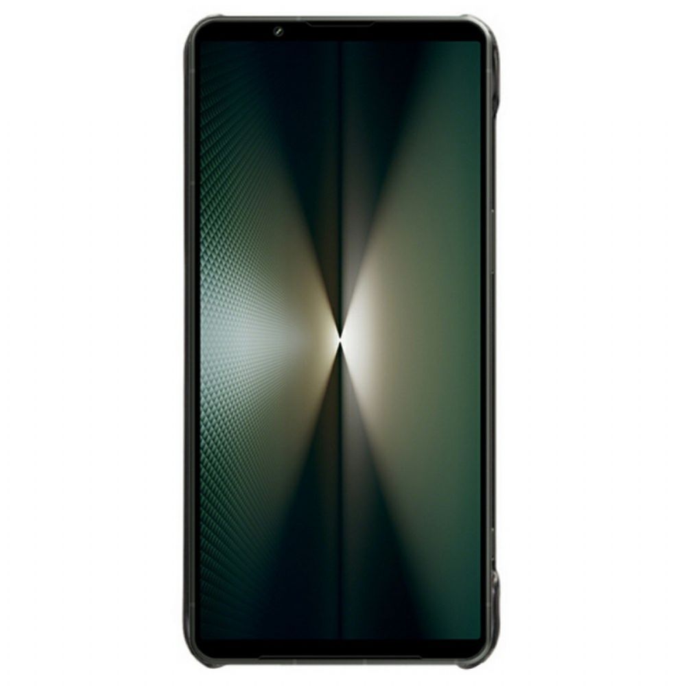 Case Hoesje Sony Xperia 1 Vii Telefoonhoesje Leer Effect