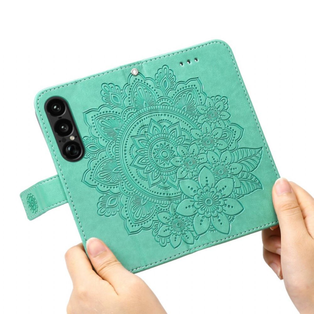 Folio-hoesje Sony Xperia 1 Vii Mandalaprint