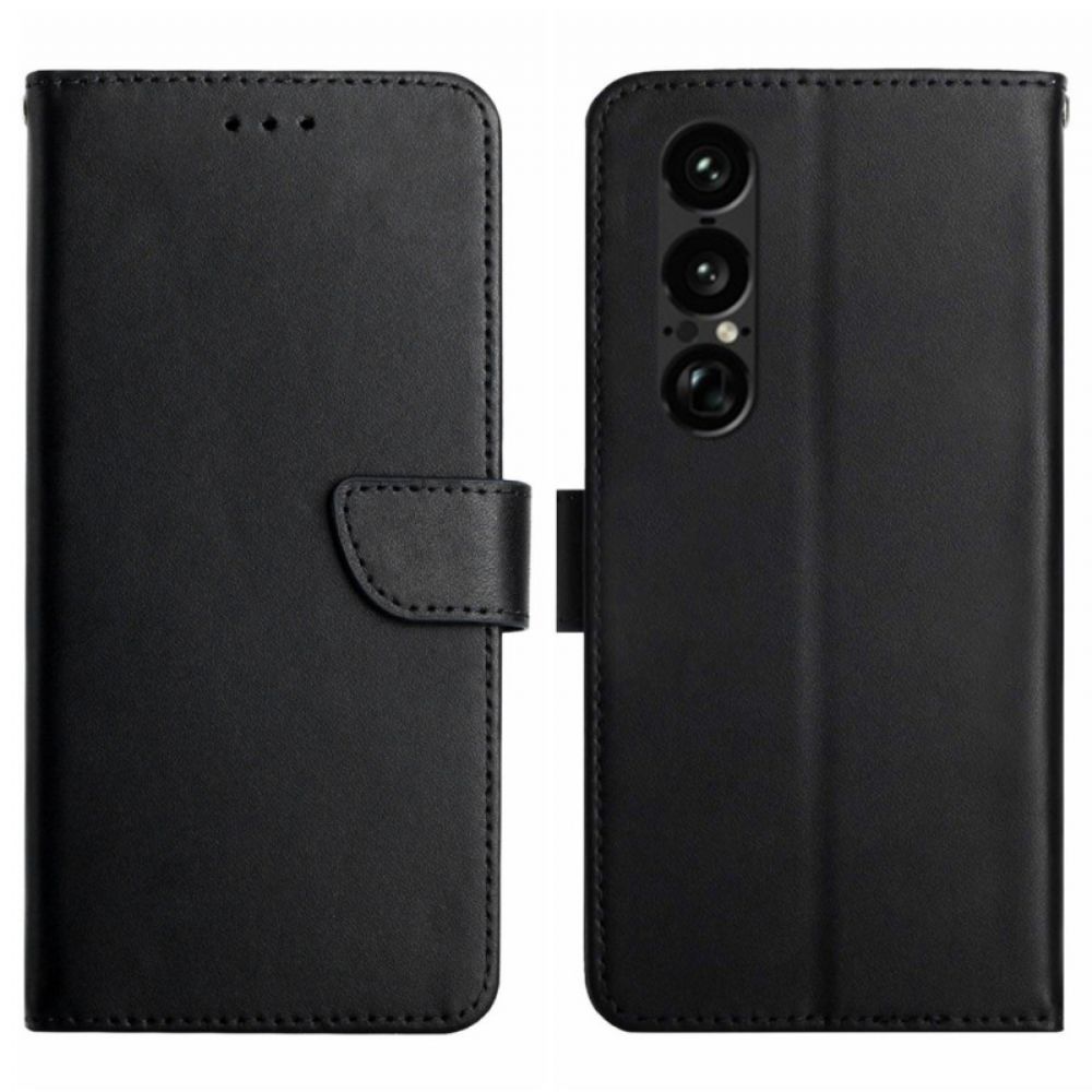 Folio-hoesje Sony Xperia 1 Vii Telefoonhoesje Nappaleer