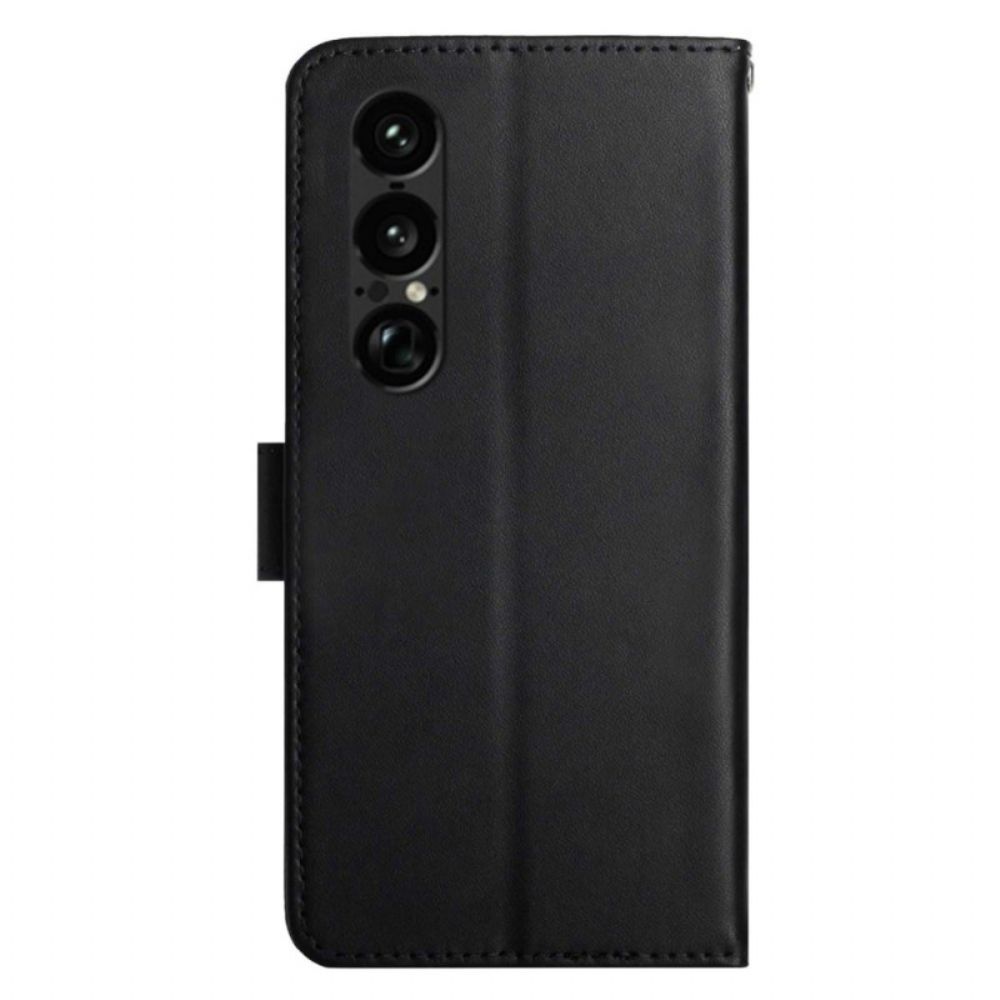 Folio-hoesje Sony Xperia 1 Vii Telefoonhoesje Nappaleer
