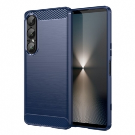 Hoesje Sony Xperia 1 Vii Geborsteld Koolstofvezel