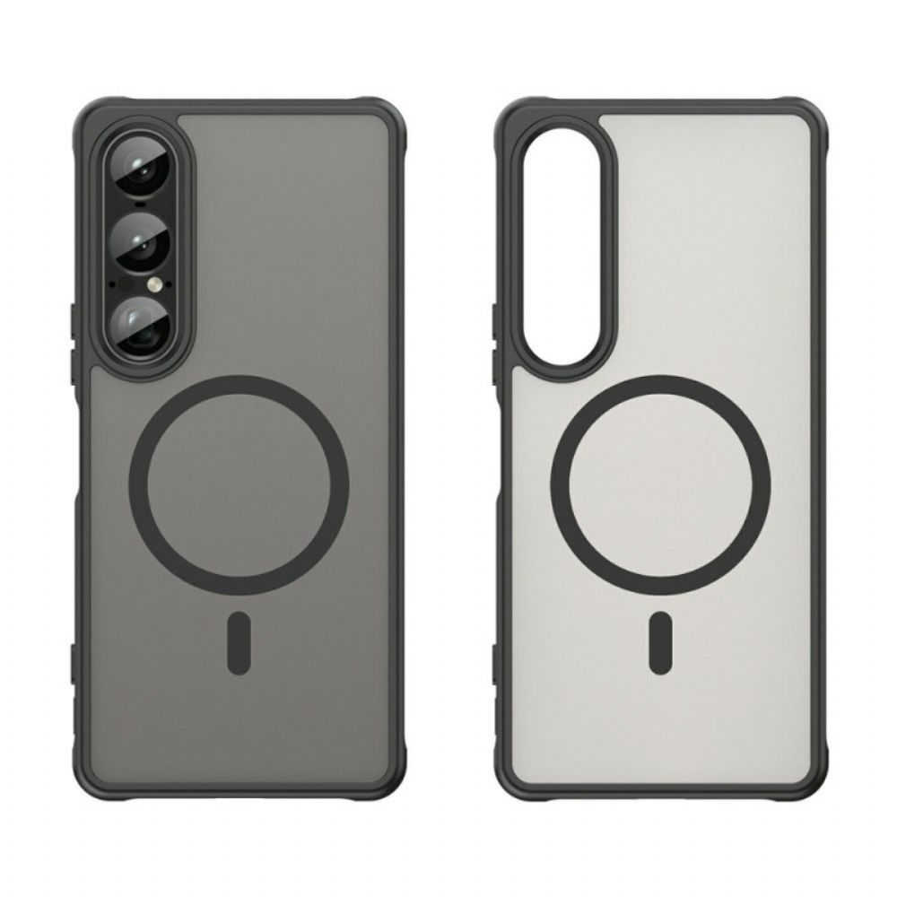 Hoesje Sony Xperia 1 Vii Magsafe-compatibel Mat Bescherming Hoesje