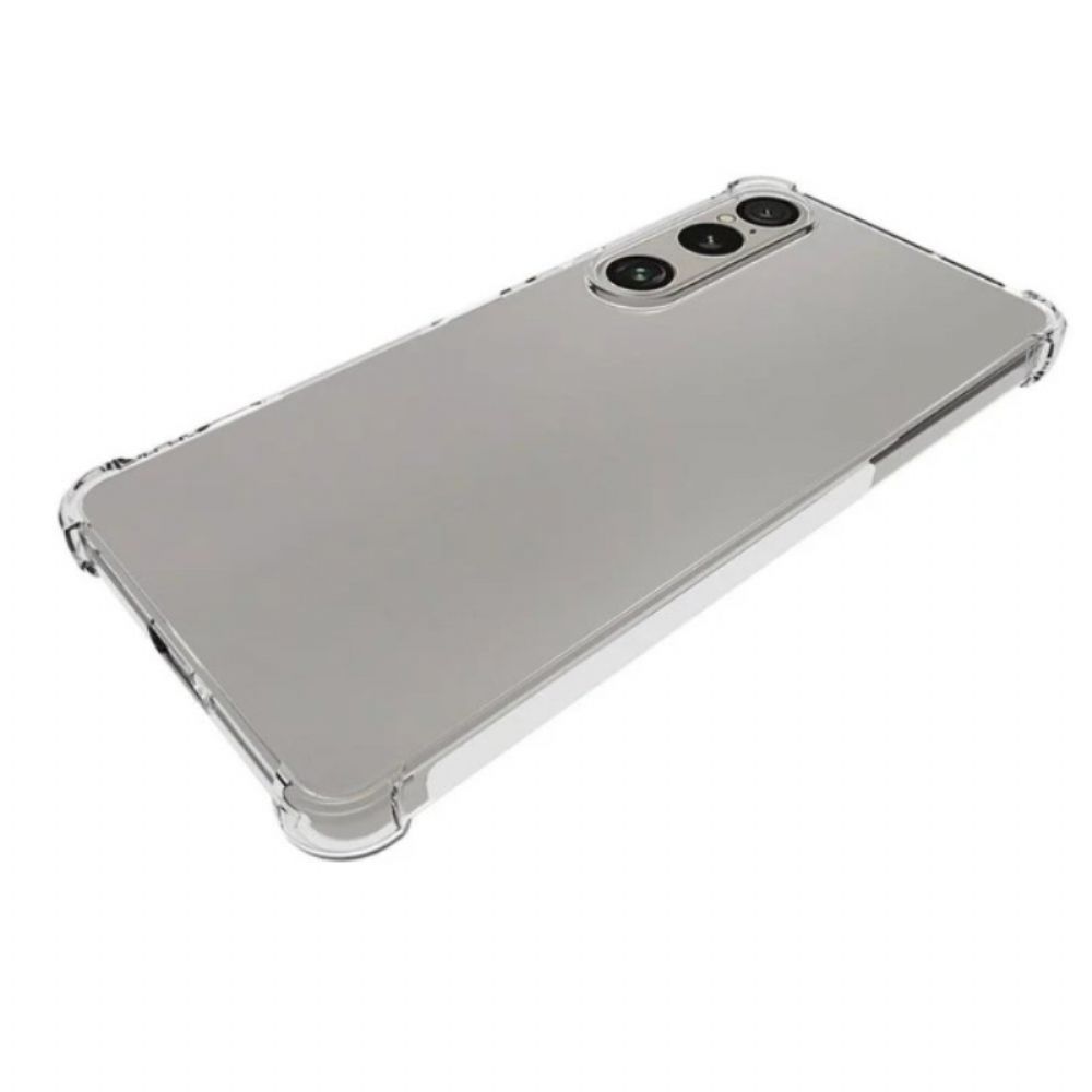 Hoesje Voor Sony Xperia 1 Vii Verstevigd Transparant