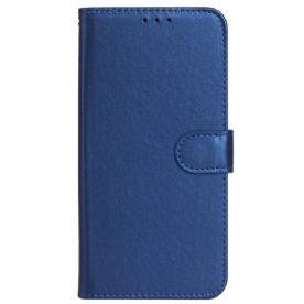 Leren Hoesje Sony Xperia 1 Vii Monochroom Bescherming Hoesje