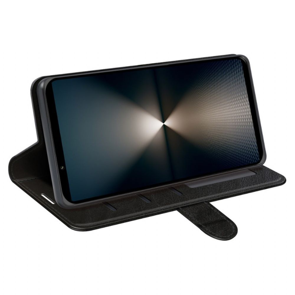 Leren Hoesje Sony Xperia 1 Vii Vintage Bescherming Hoesje