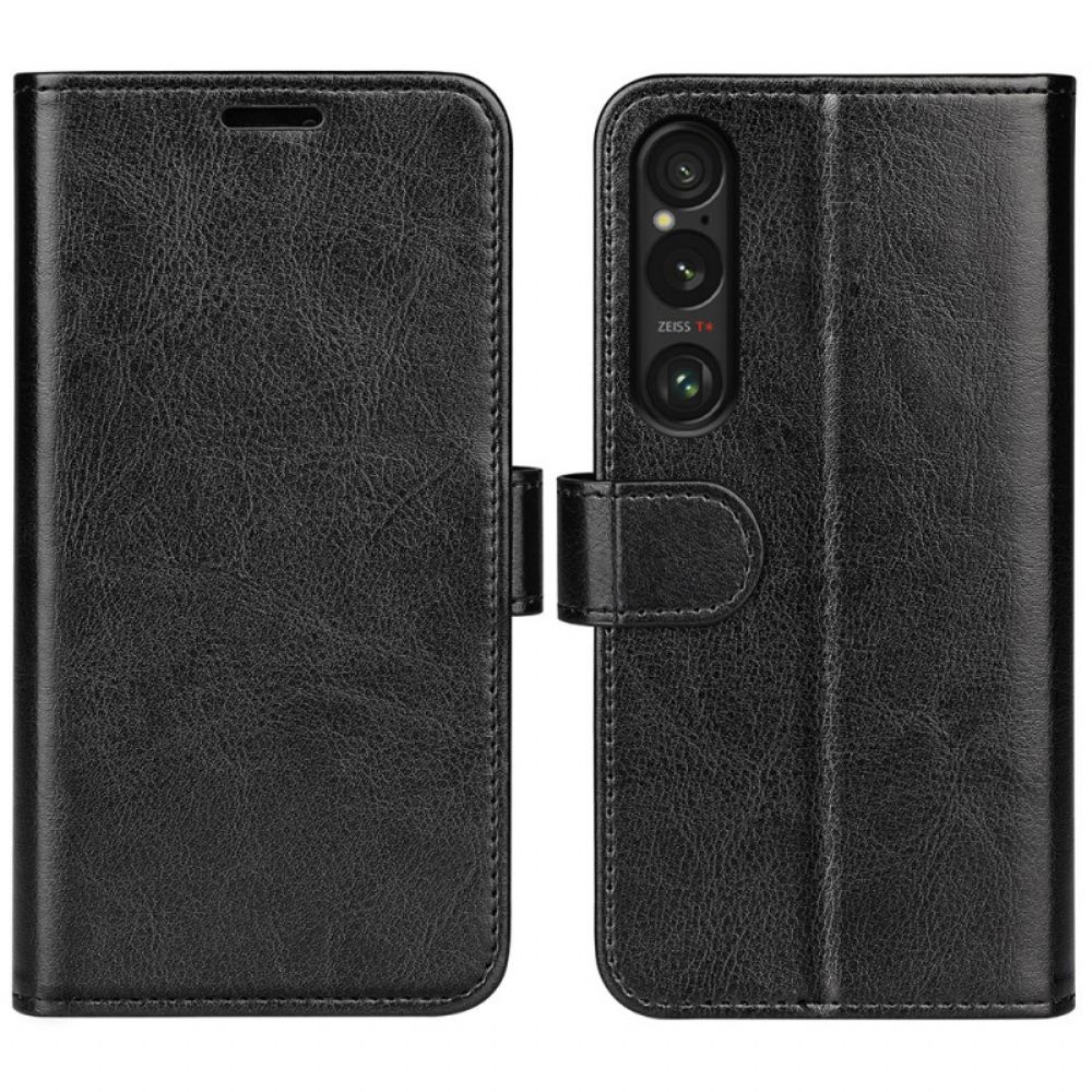 Leren Hoesje Sony Xperia 1 Vii Vintage Bescherming Hoesje
