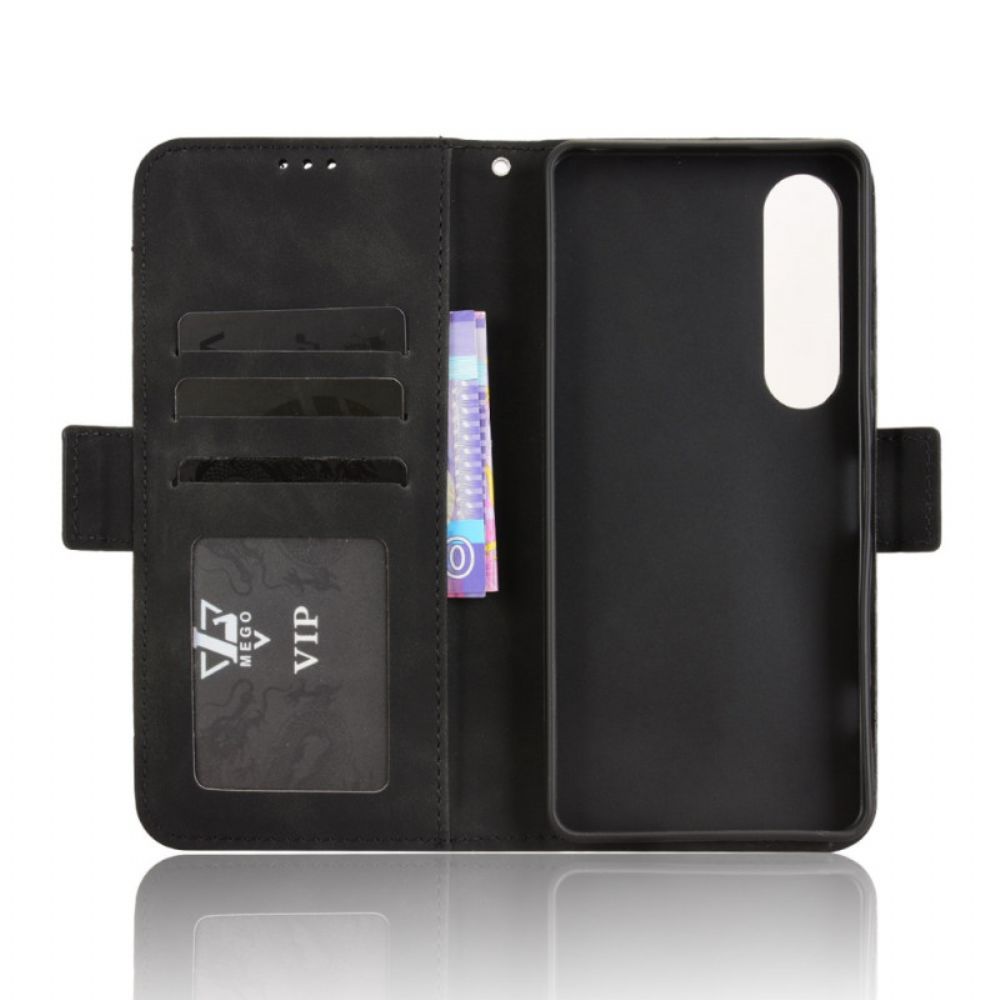 Leren Hoesje Voor Sony Xperia 1 Vii Meerdere Kaarten