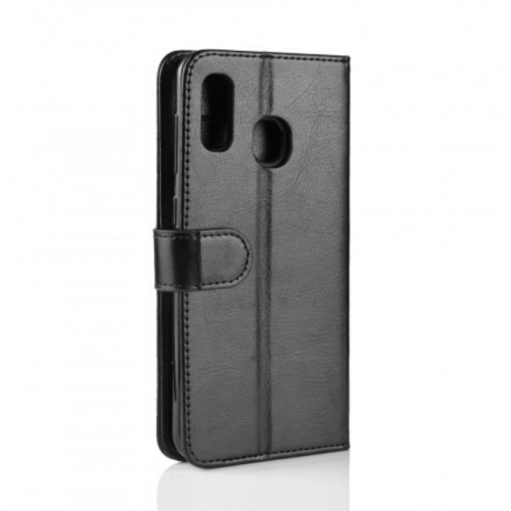 Folio-hoesje voor Samsung Galaxy A30 / A20 Ultra Kunstleer