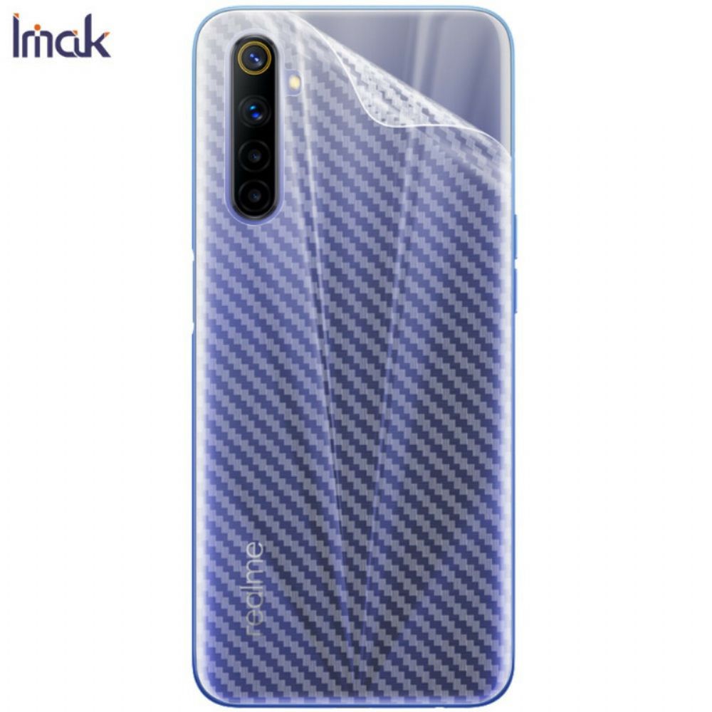 Rugbeschermingsfolie Voor Realme 6 Style Carbon Imak