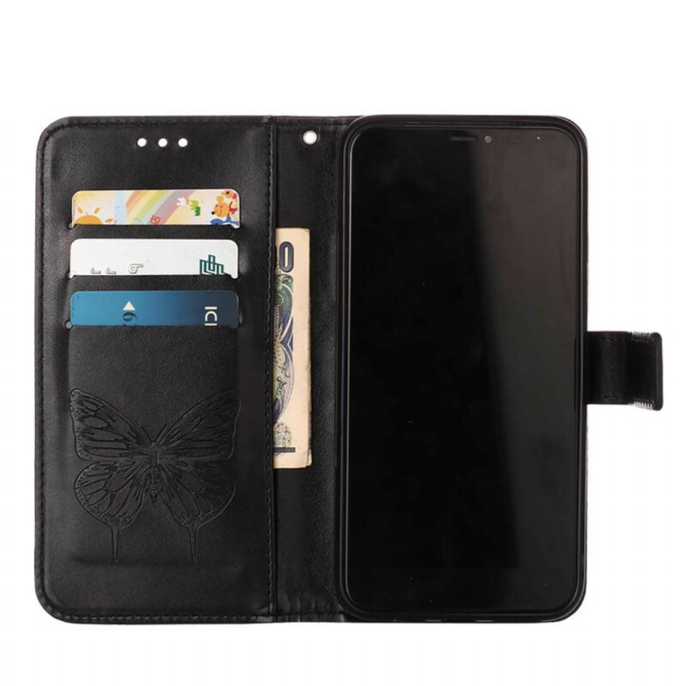 Folio-hoesje voor iPhone 13 Pro Vlinderontwerp