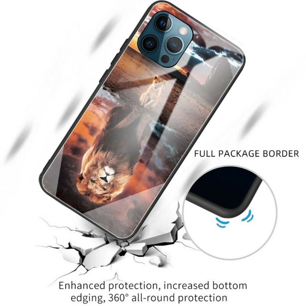 Hoesje voor iPhone 13 Pro Cub Dream Gehard Glas