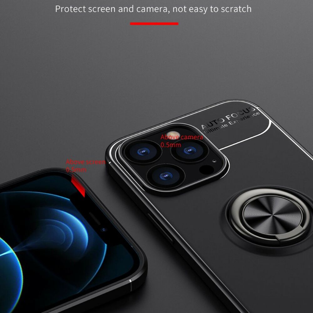Hoesje voor iPhone 13 Pro Draaiende Ring