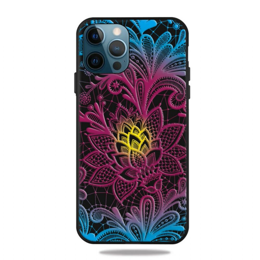 Hoesje voor iPhone 13 Pro Intens Bloemig