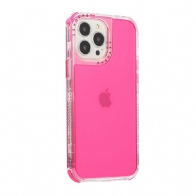 Hoesje voor iPhone 13 Pro Transparant Getint