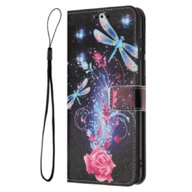 Bescherming Hoesje Realme 14 5g Libellenpatroon