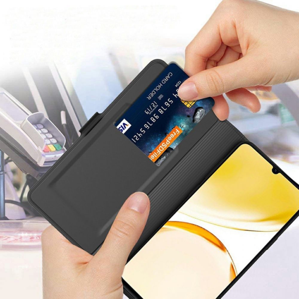 Cover Voor Realme 14 5g Kaarthouder