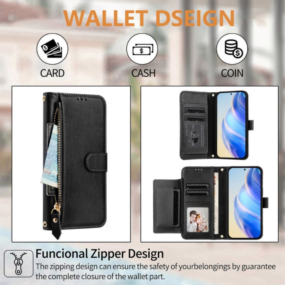 Flip Case Leren Realme 14 5g Complete Portemonnee