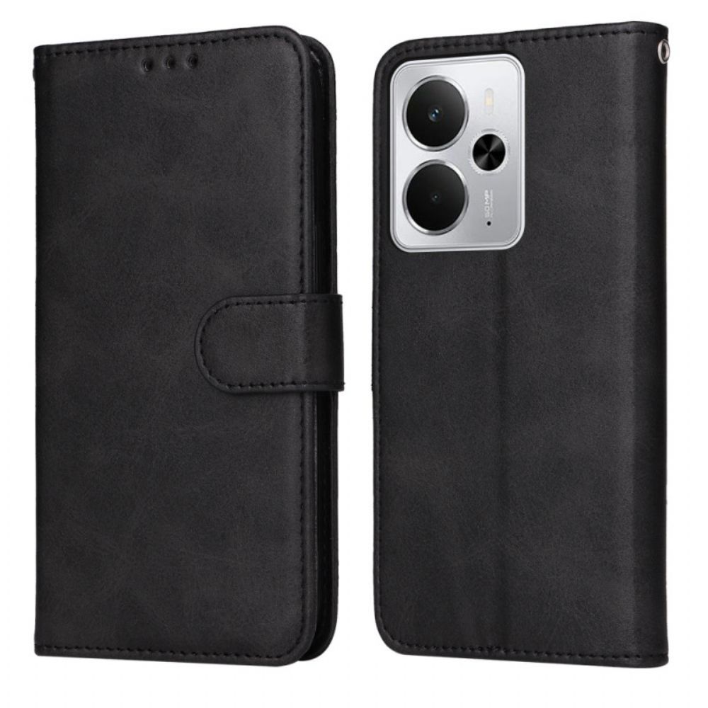 Folio-hoesje Realme 14 5g Effen