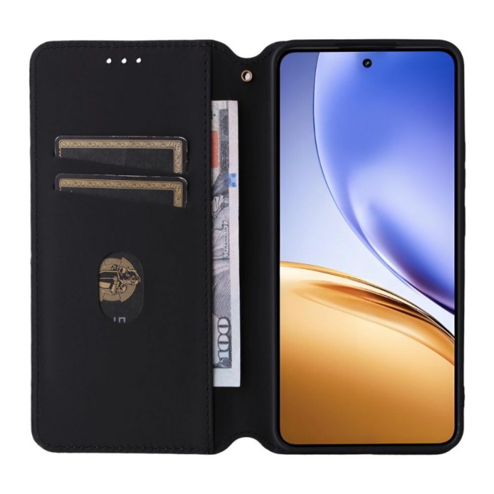 Folio-hoesje Realme 14 5g Telefoonhoesje 3d Diamanten