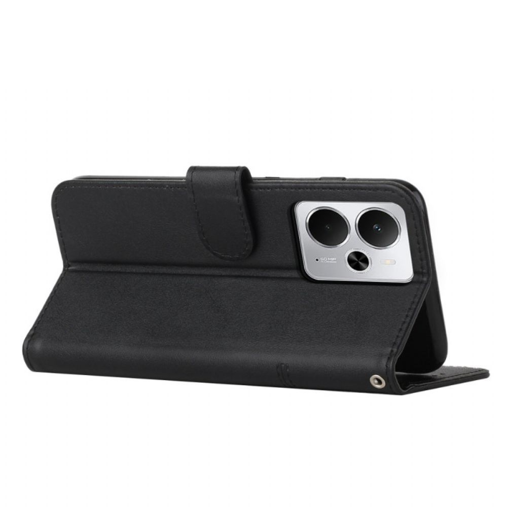 Folio-hoesje Realme 14 5g Telefoonhoesje Zakelijke Stijl